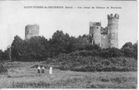 Bressieux, Chateau, Vieille carte (5)